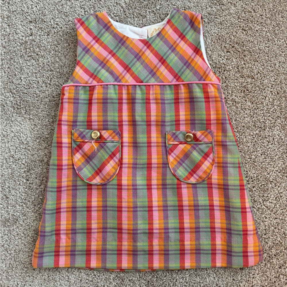 TBBC plaid fall dress - 3T